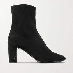 Authentic SAINT LAURENT Lou suede ankle boots